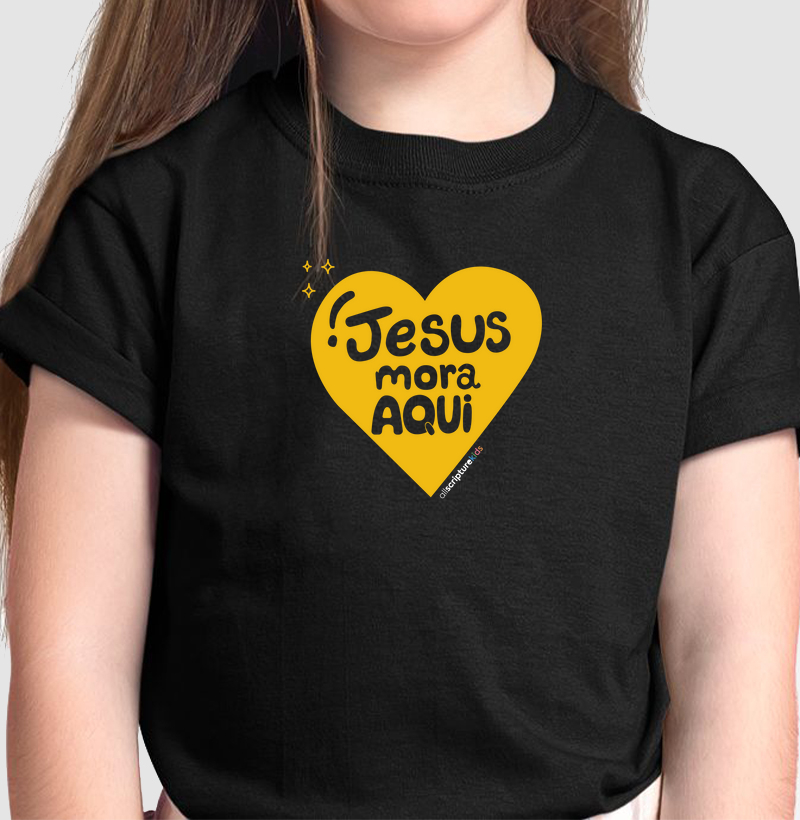 Jesus mora - Amarelo