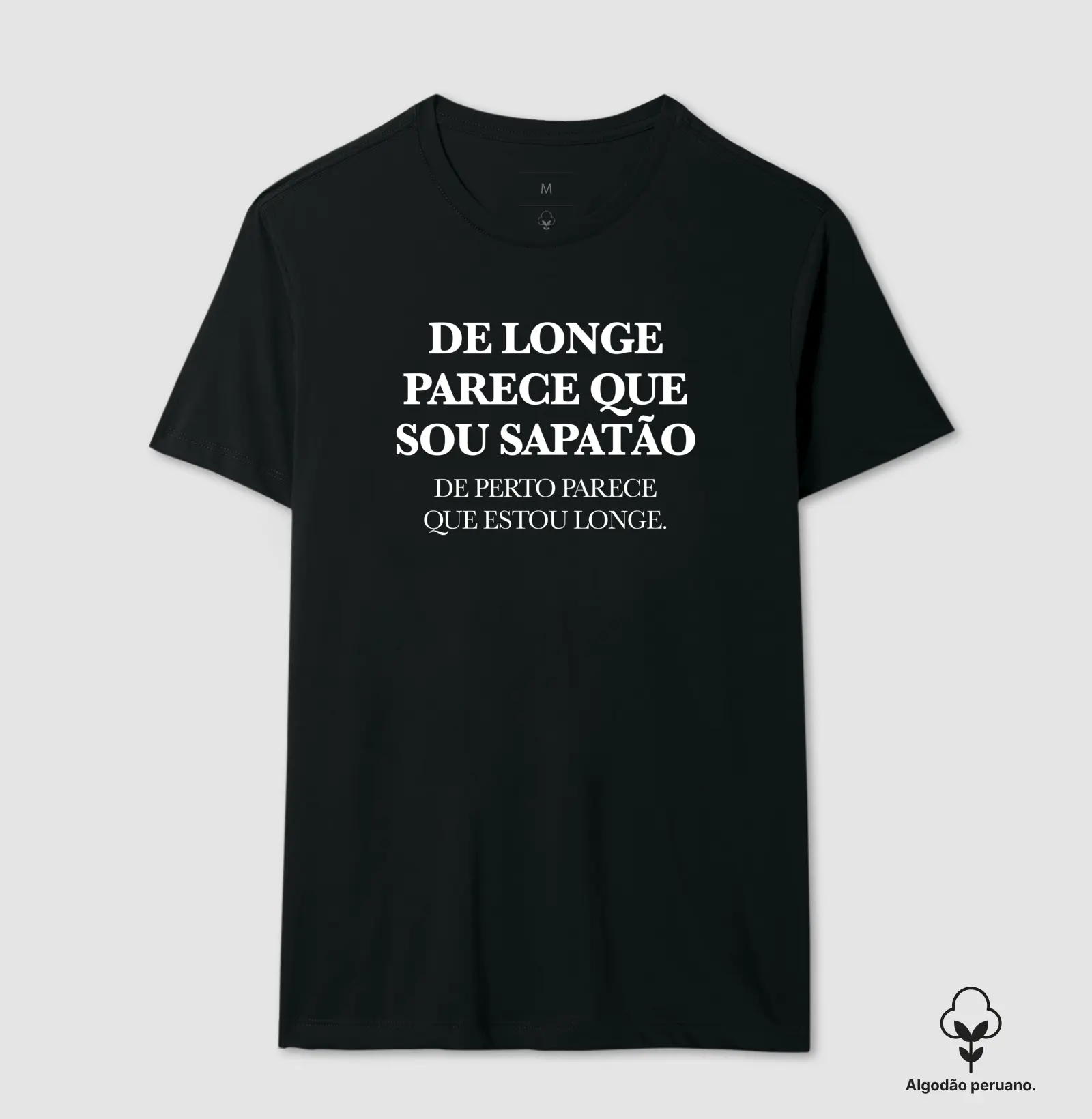 De longe parece que sou sapatão, de perto parece que estou longe