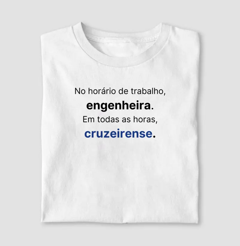 Engenheira e cruzeirense