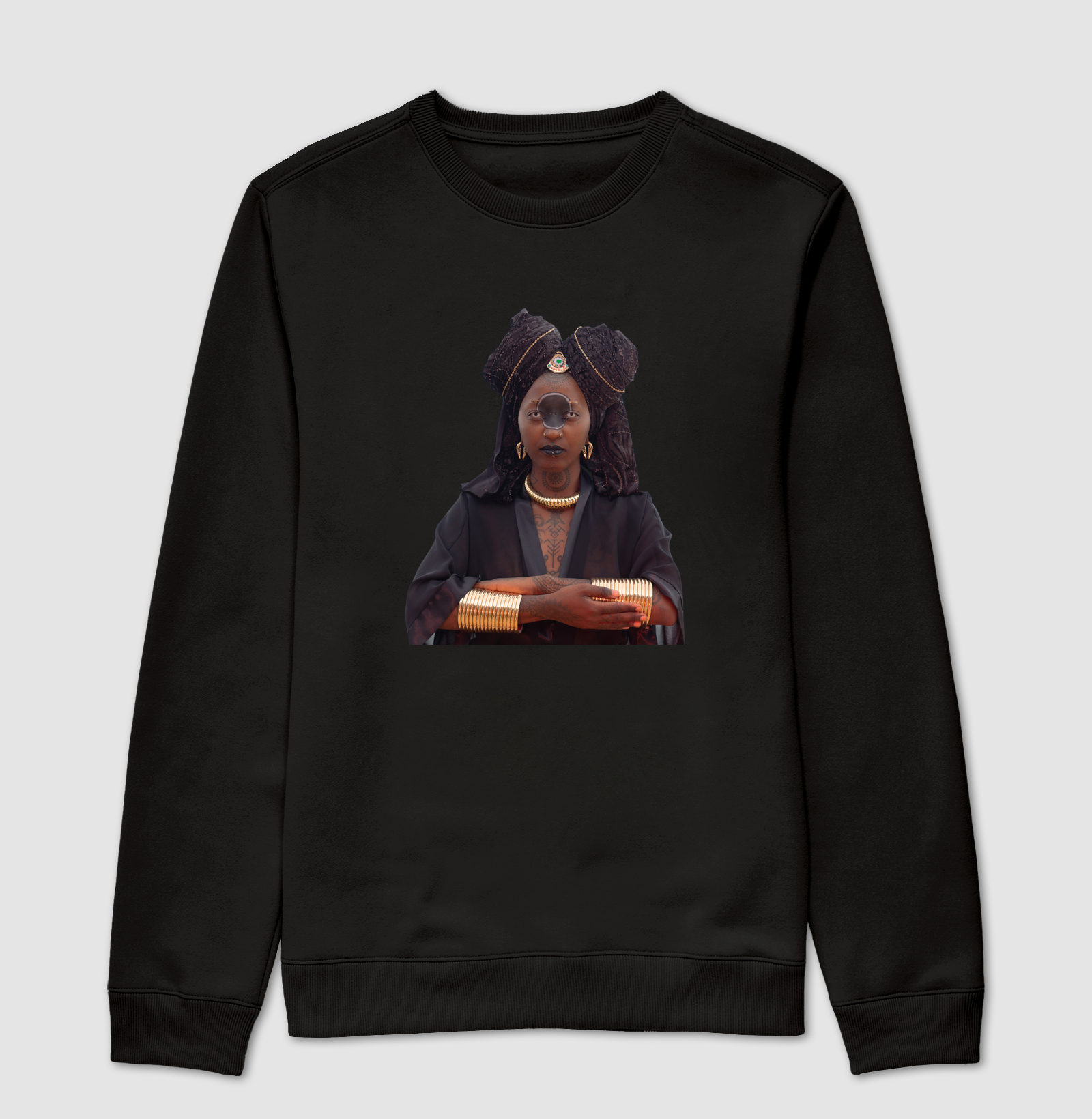 Camiseta Original Afrofuturista Olhos