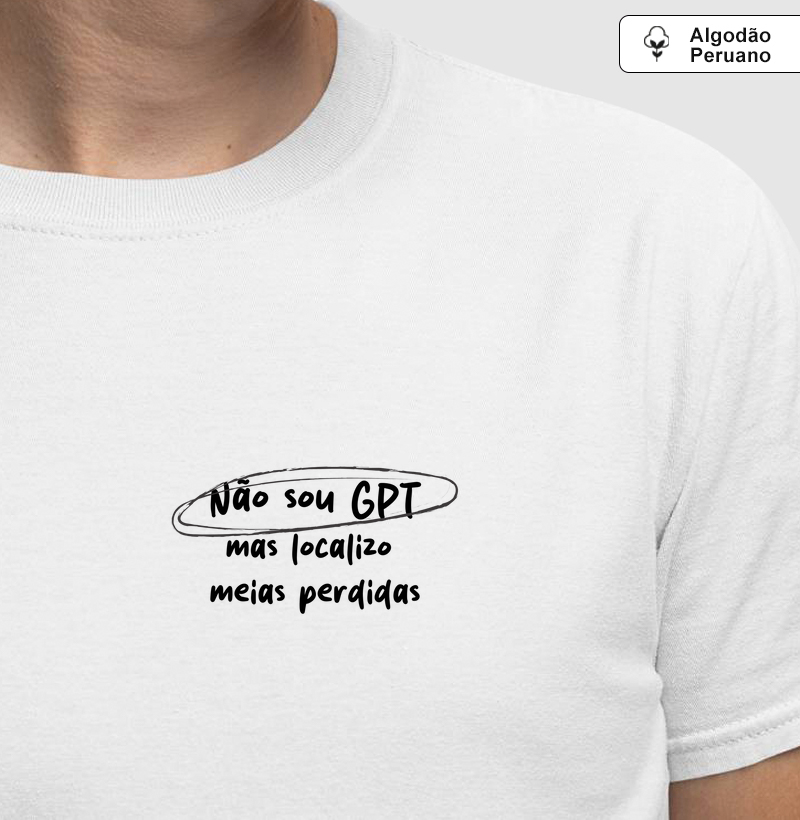 Não sou GPT, mas localizo meias perdidas