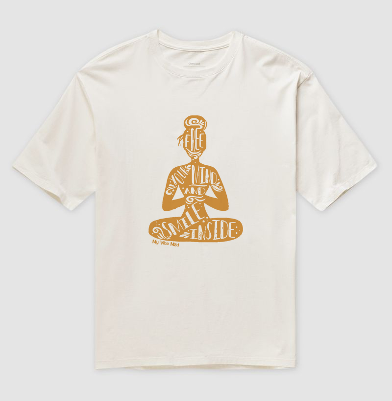 Camiseta Oversized - Liberte a mente 