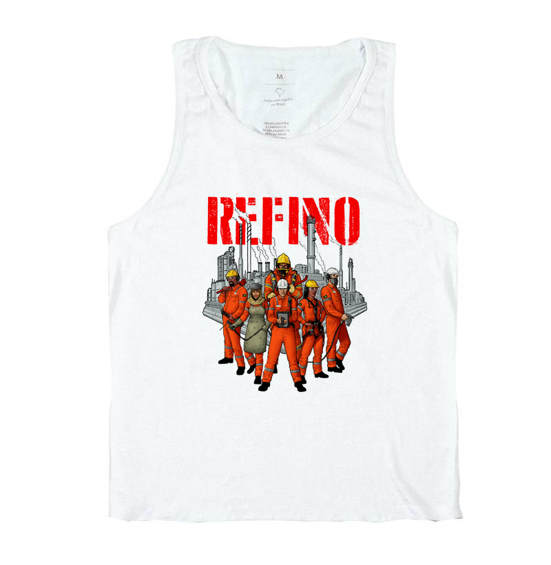 Regata Unissex 100% Algodão - Refino | Collab Mundoffshore