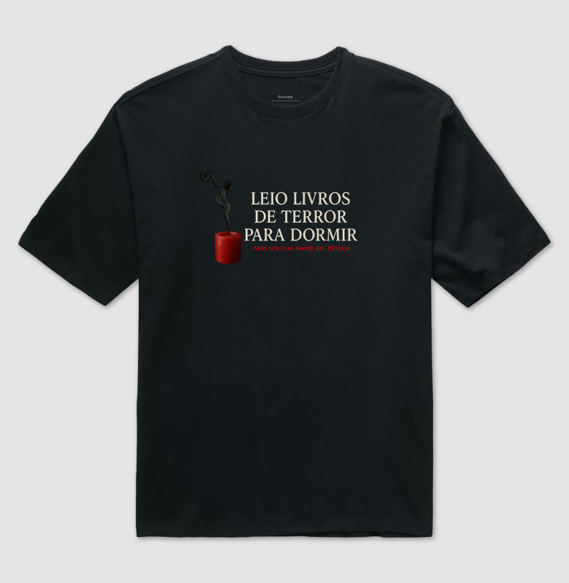 “Leio livros de terror para dormir” — e ainda assim sou um amor de pessoa.