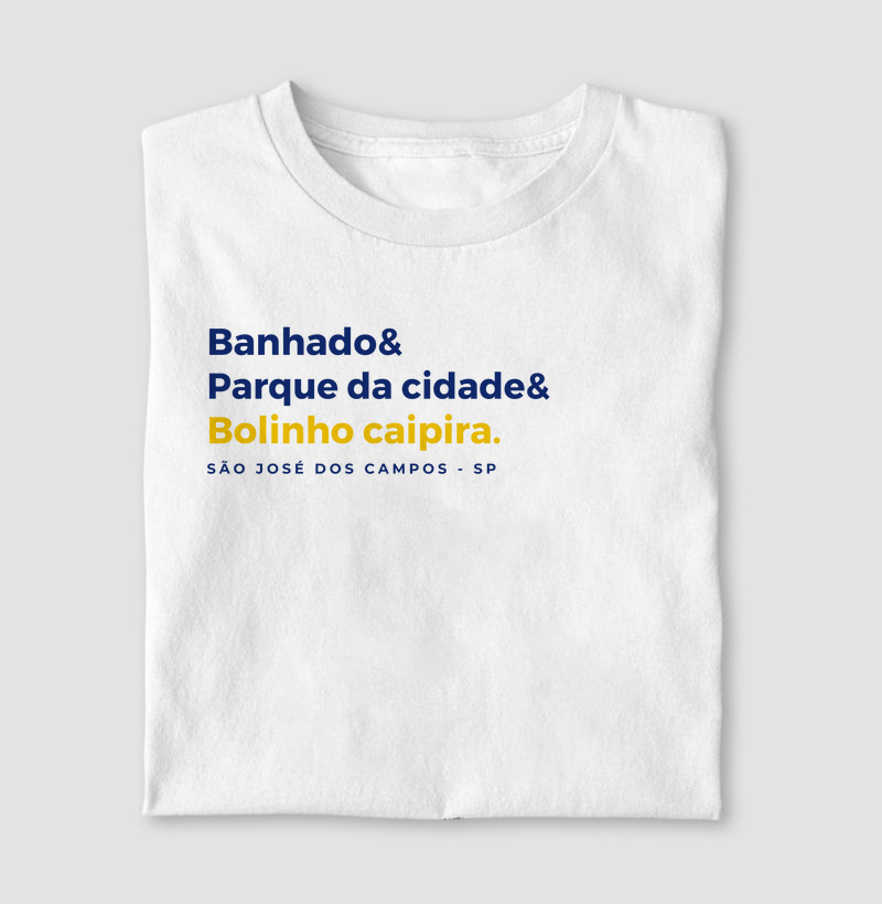 Camiseta Banhado, Parque da Cidade & Bolinho Caipira