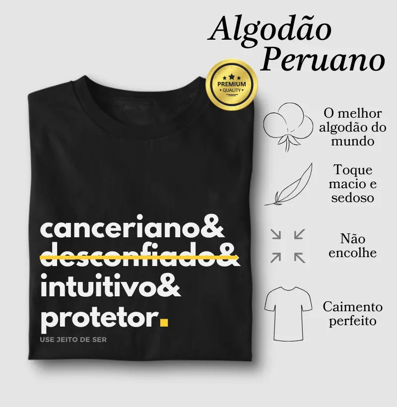 Canceriano sim desconfiado não