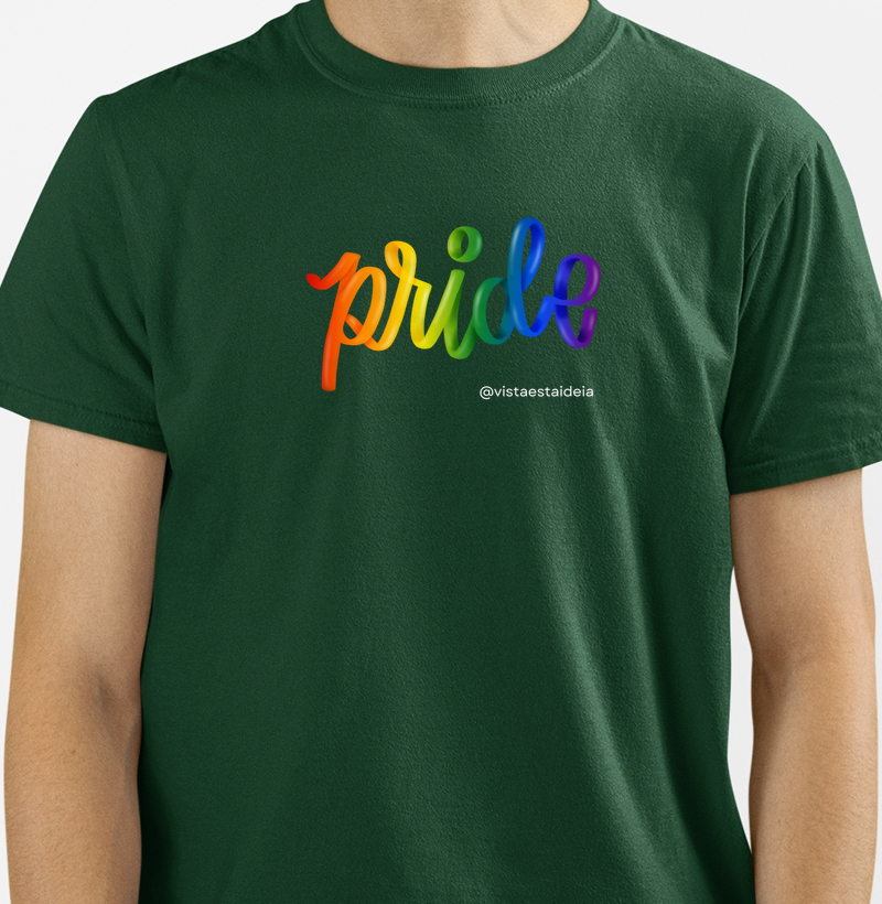 Camiseta do orgulho - Pride Vintage Color