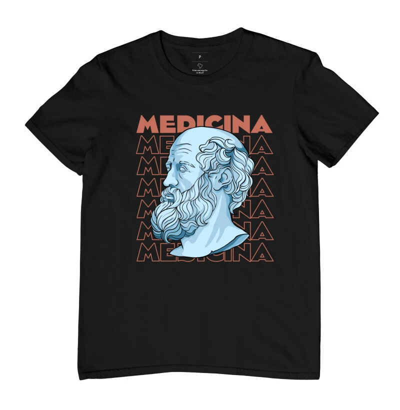 CAMISETA MEDICINER HIPÓCRATES