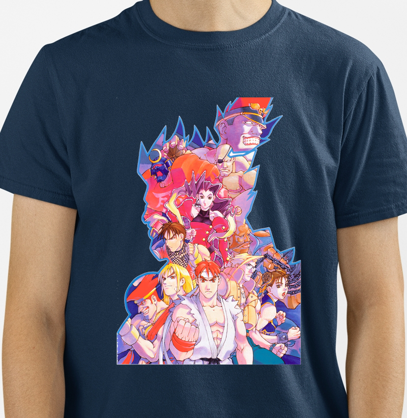 Camisas Street Fighter -Alpha 