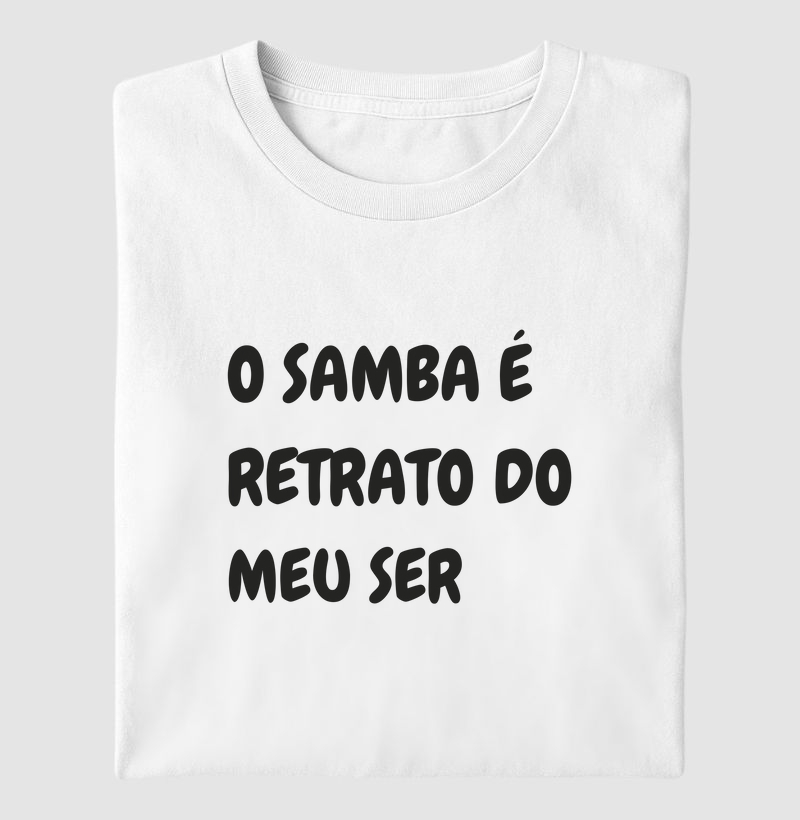 Samba é retrato do meu ser