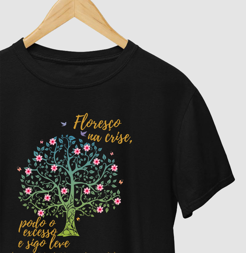 Floresço na crise.