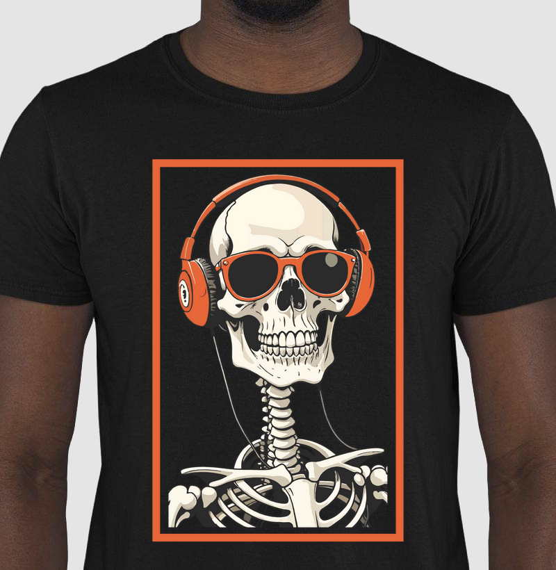 Camiseta Caveira Sound