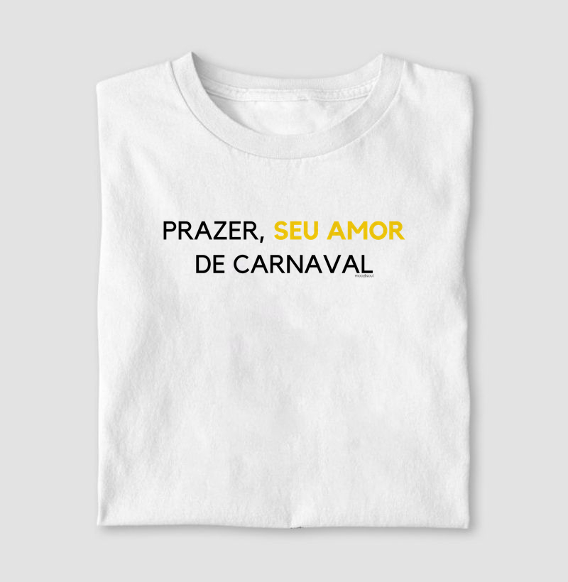 Prazer, seu amor de carnaval