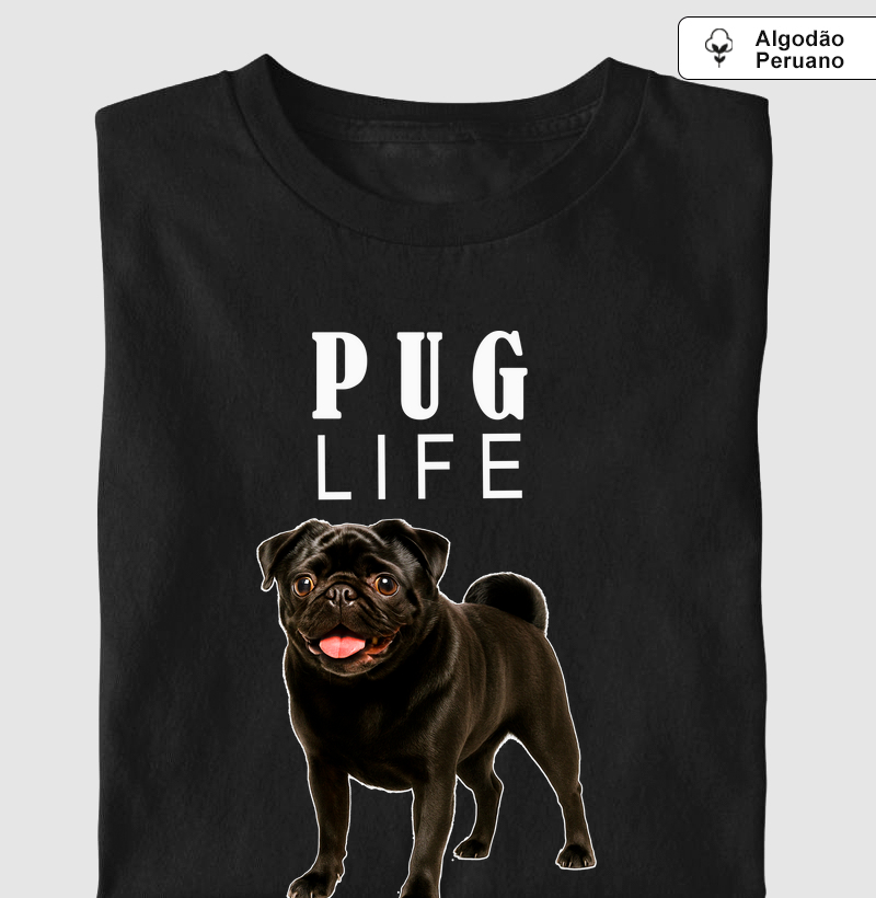 Pug Life Escuro
