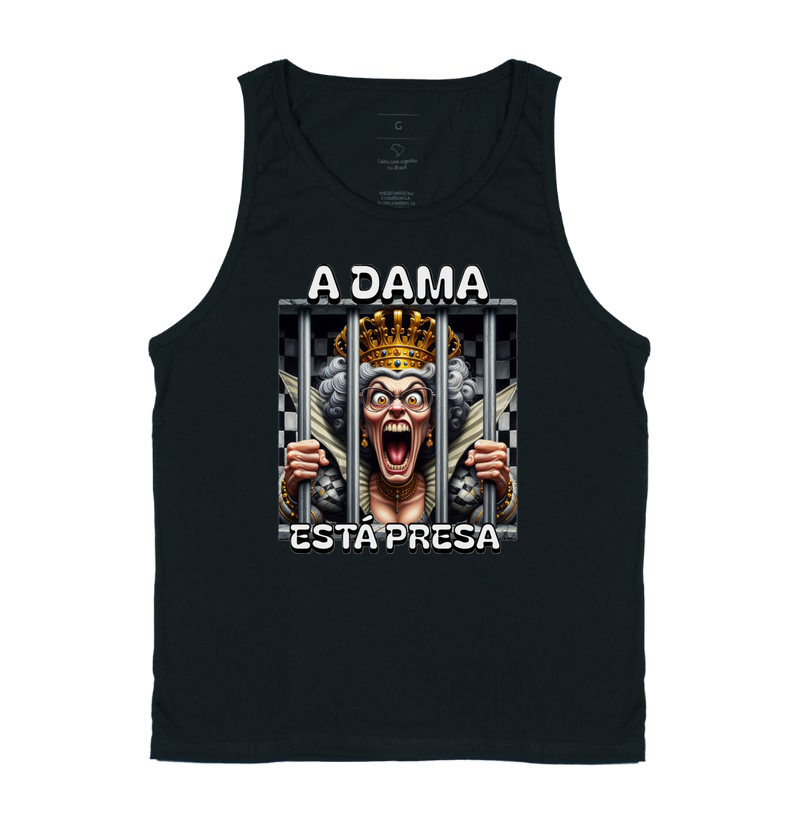 A Dama está presa