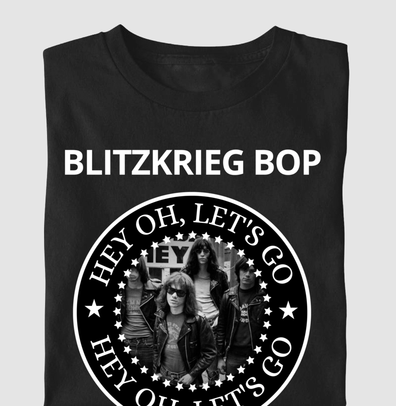 Camiseta Personalizada Banda - Hey Oh, Let's Go !
