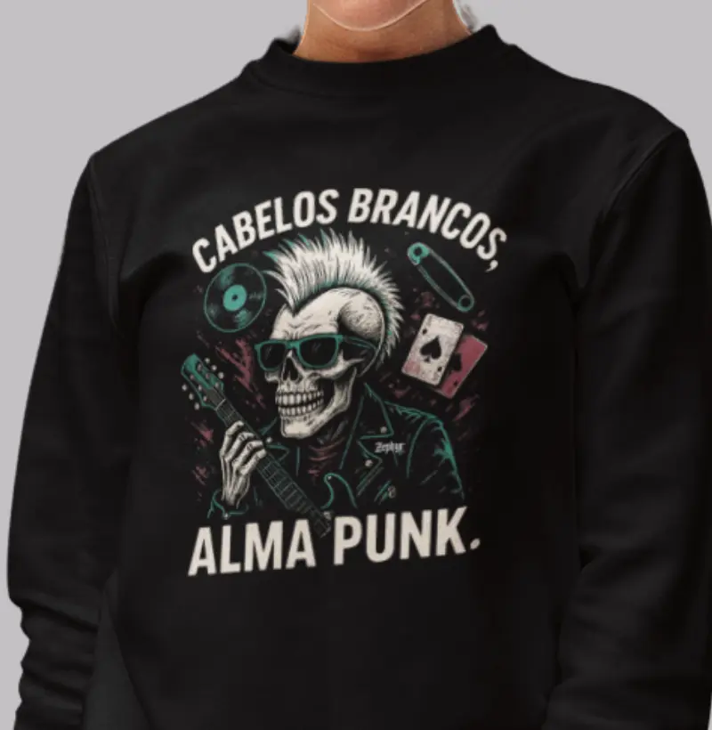 Alma Punk - Caveira Branca