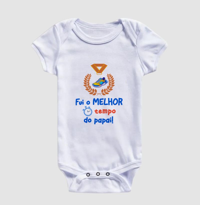 Body Infantil - Melhor Tempo do Papai