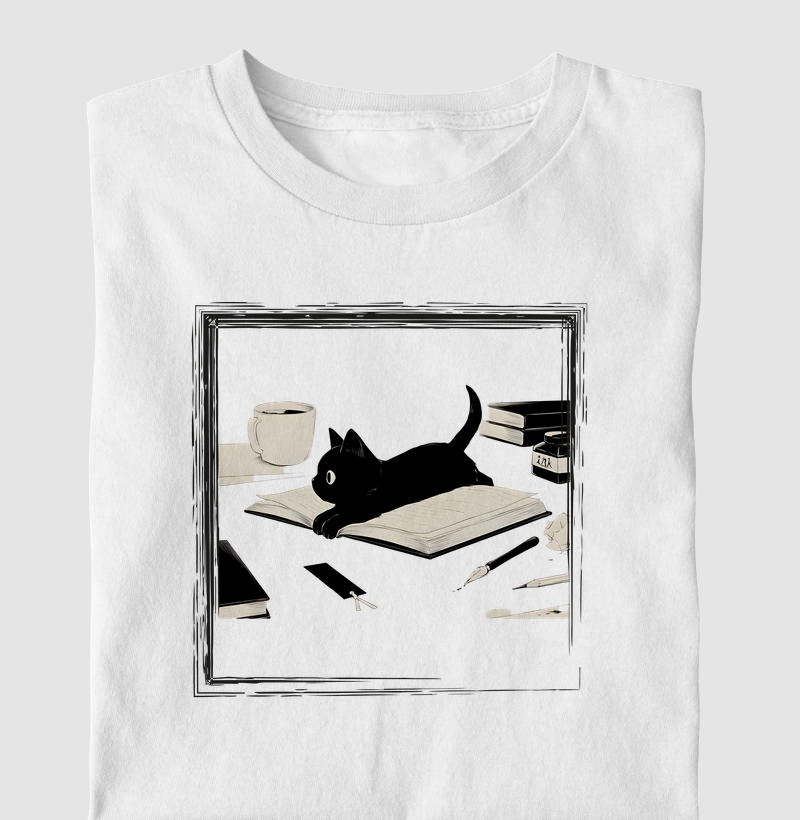 Gato, Café e Livros