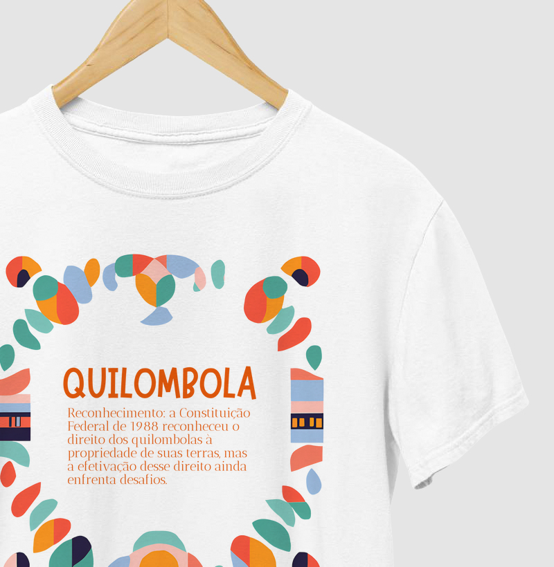 Camiseta Original Quilombola - Reconhecimento