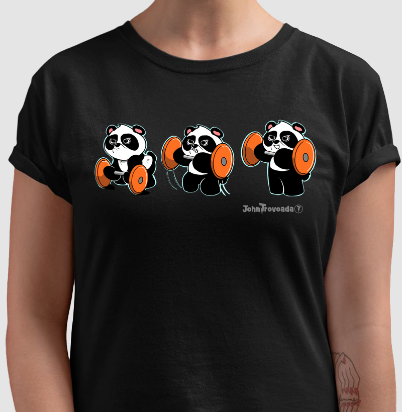Camiseta Panda Clean 