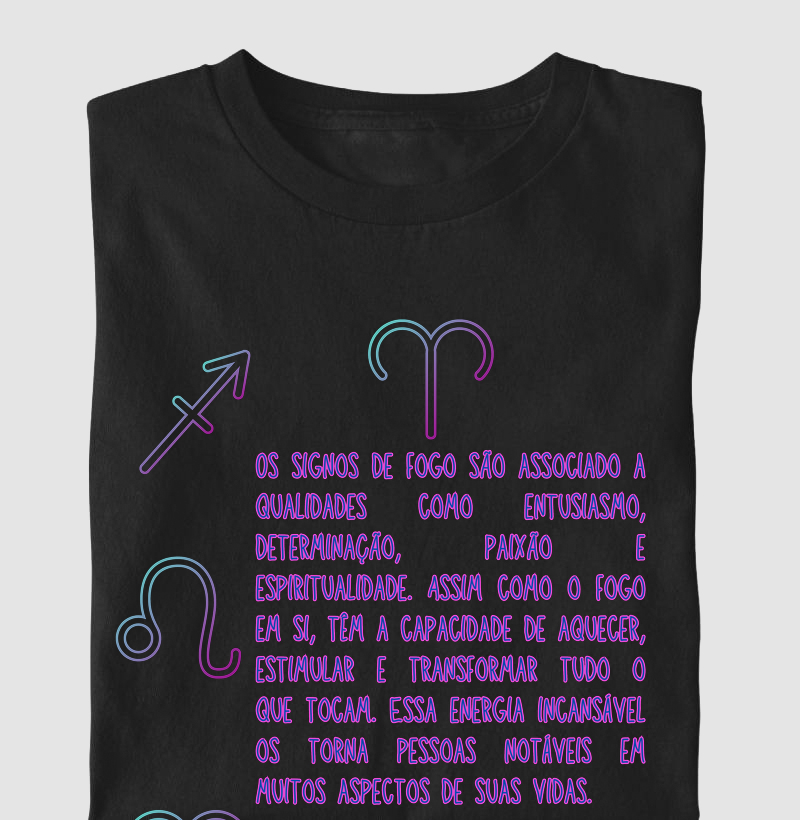 Signos de Fogo - Áries, Leão e Sagitário 