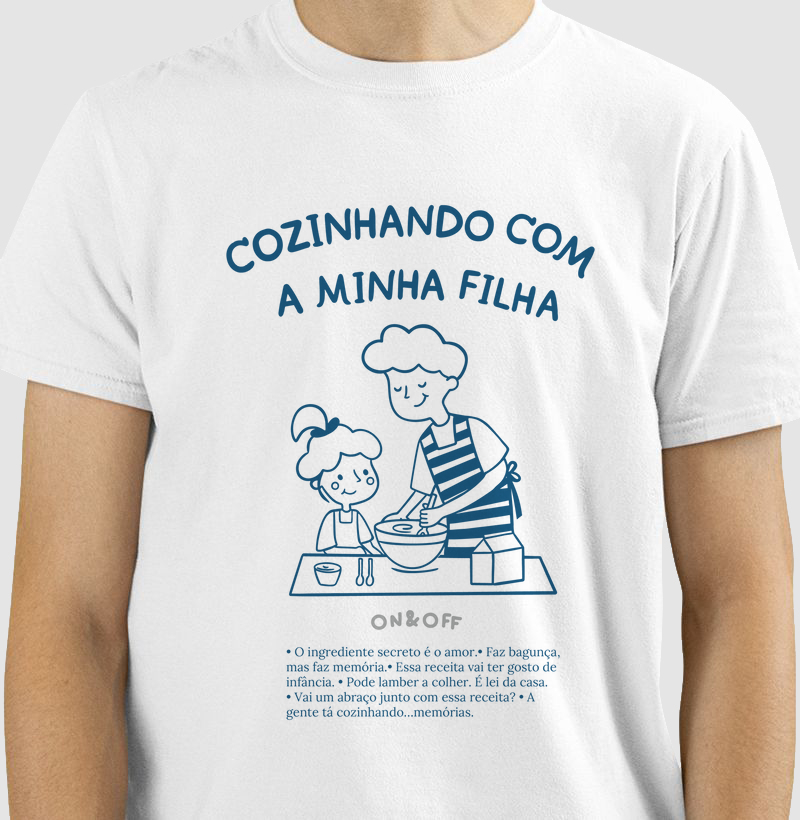 Cozinhando com a minha filha - Papai