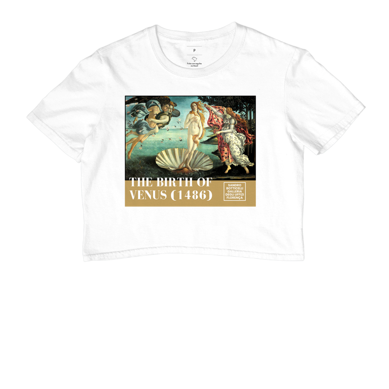 O Nascimento de Vênus (1486) - Sandro Botticelli