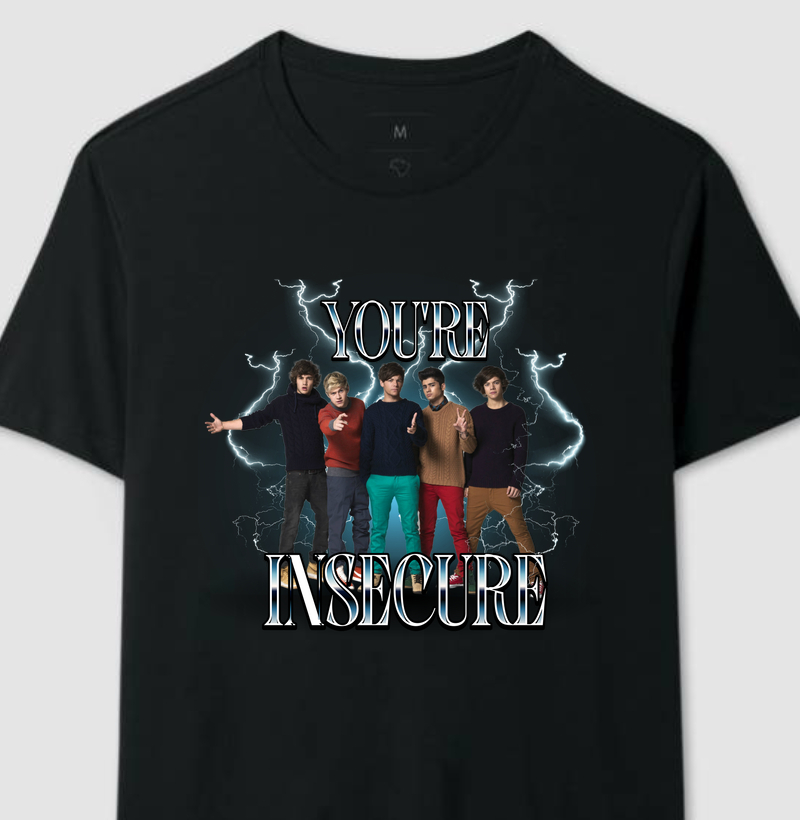 Camiseta 1D You're Insecure
