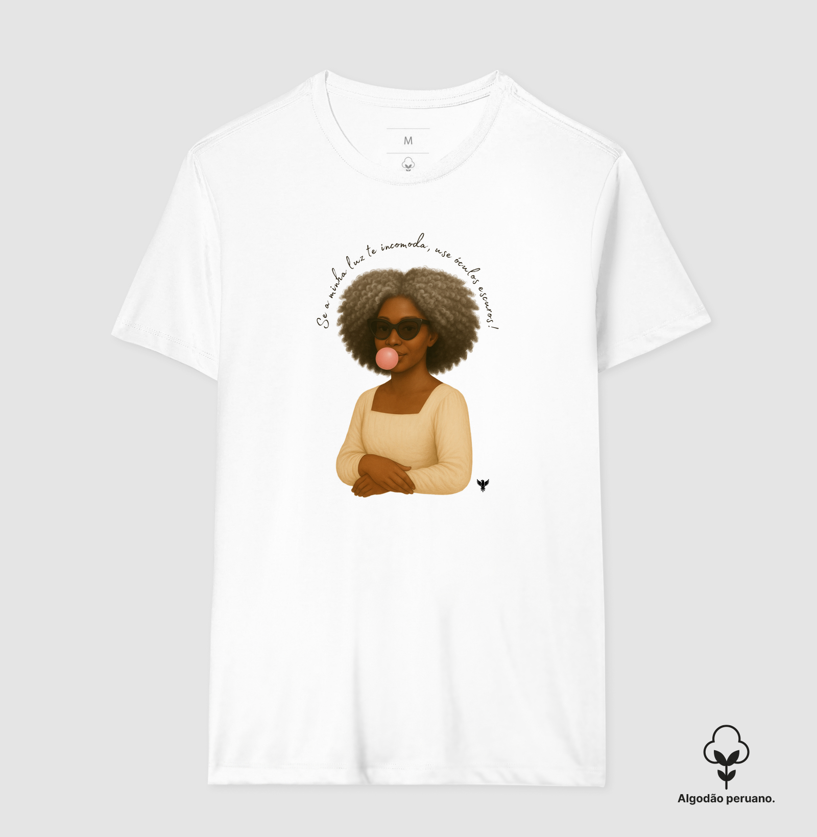 Se a minha luz te incomoda, use óculos escuros! (Black Grisalha)