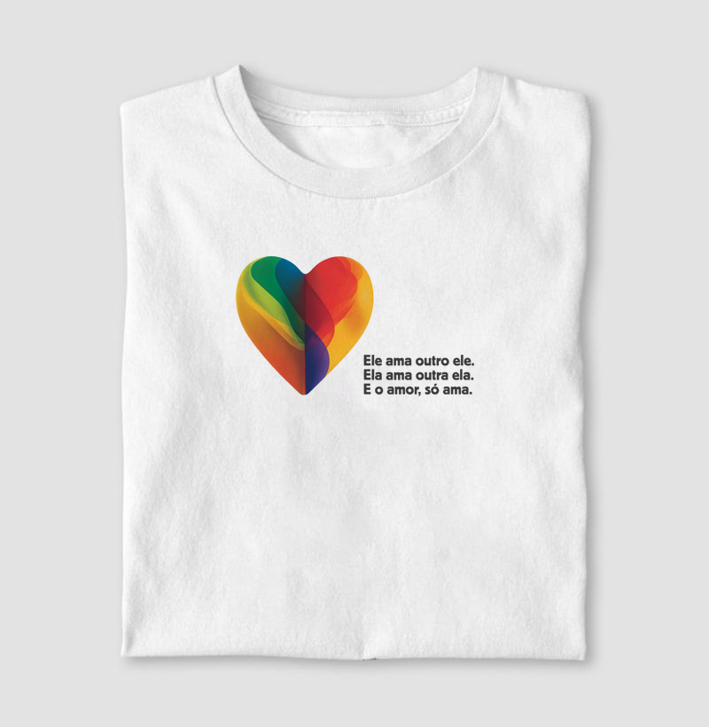 O amor só ama