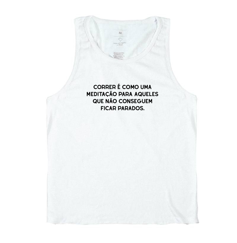 Correr é como uma meditação