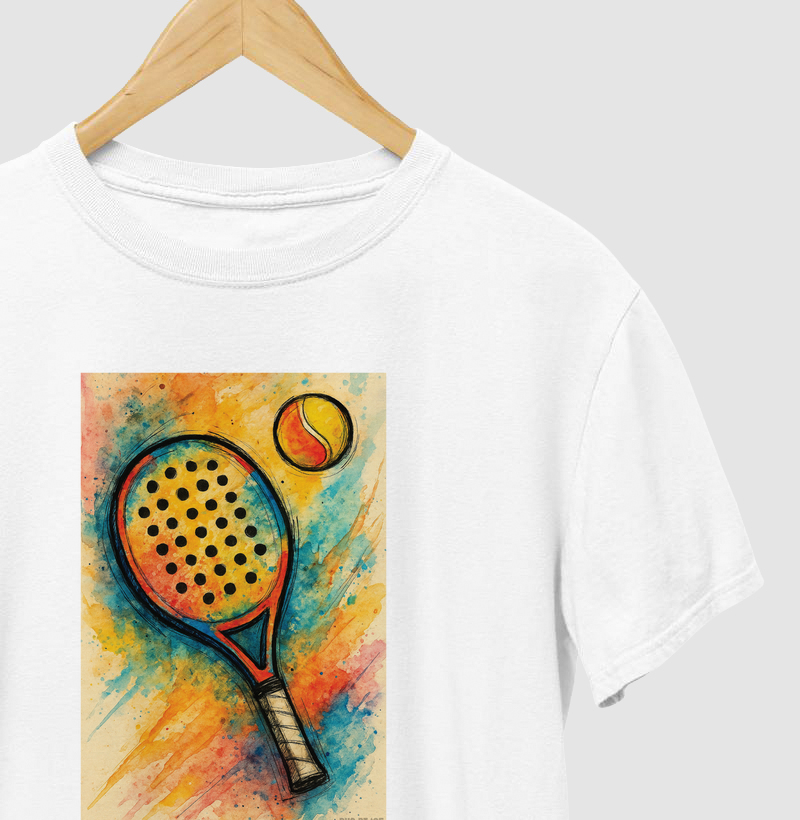 Beach Tennis Art