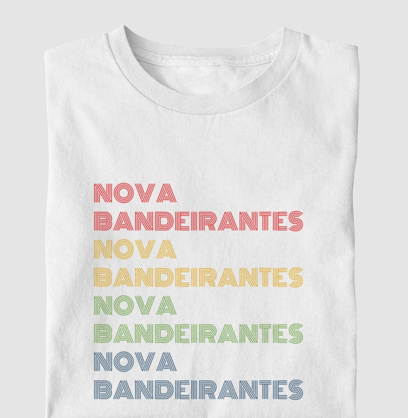 Nova Bandeirantes Letreiro Retrô