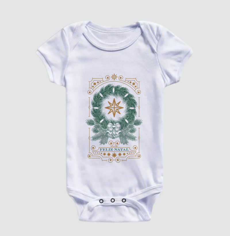 Camiseta Natal - Guirlanda