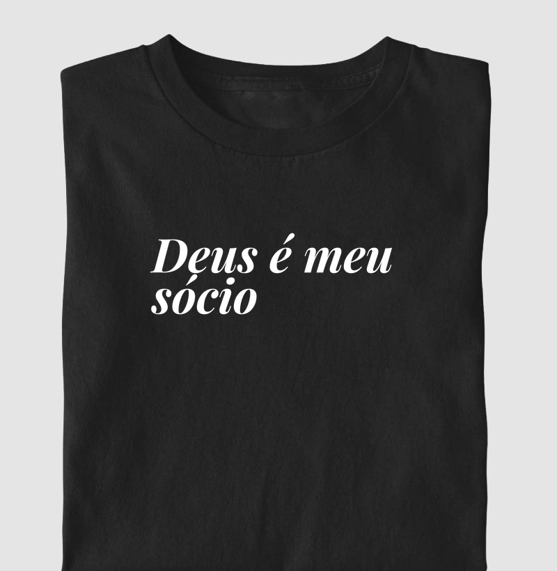 Deus é meu sócio