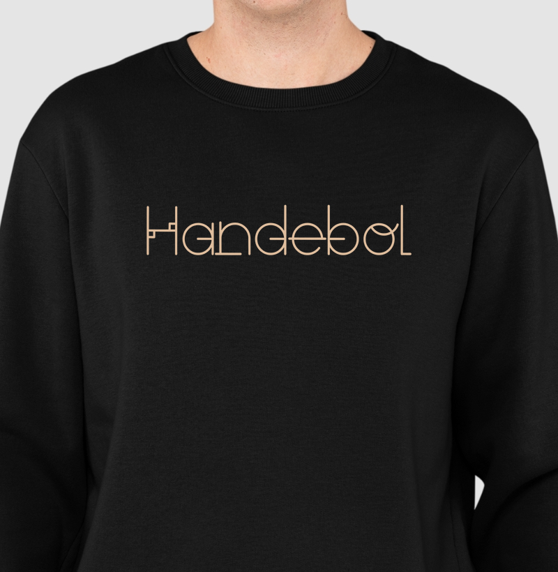Suéter Moletom de Handebol Dourado
