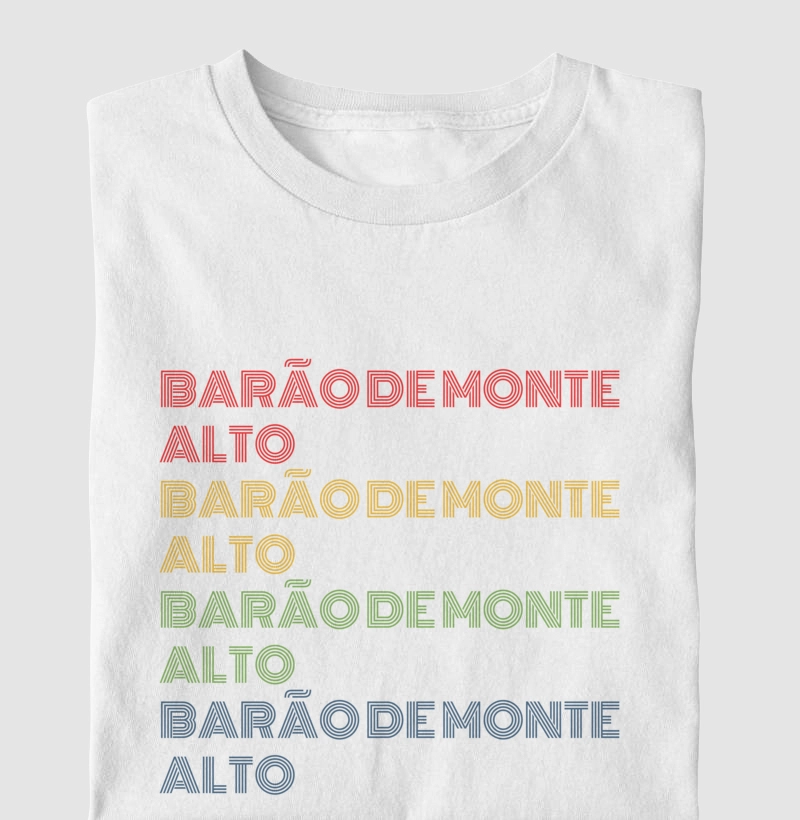 Barão de Monte Alto Letreiro Retrô