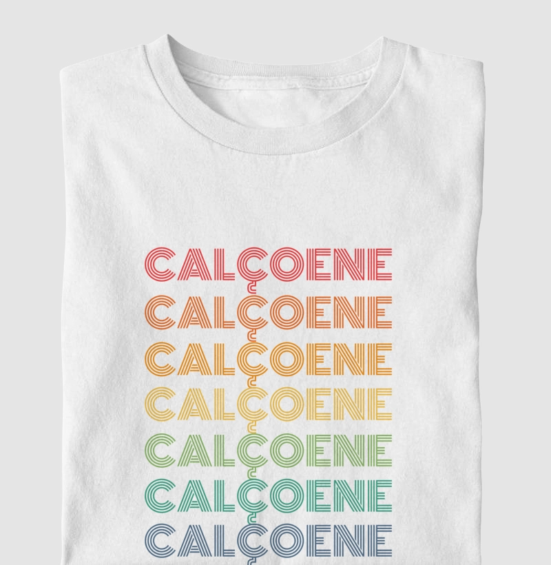 Calçoene Letreiro Retrô