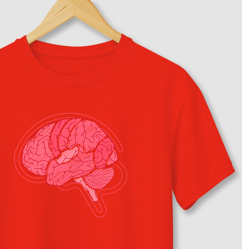 Camiseta Brain Sketch