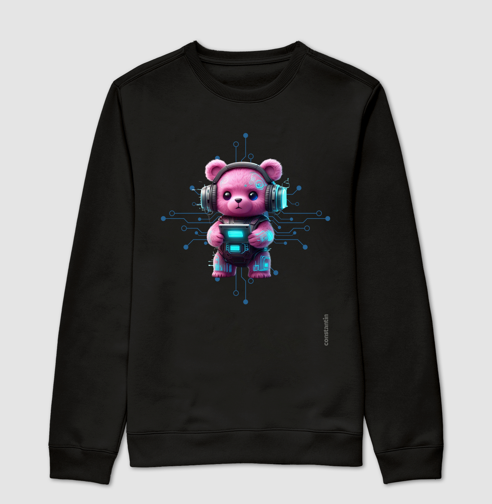 Urso tecnológico pink