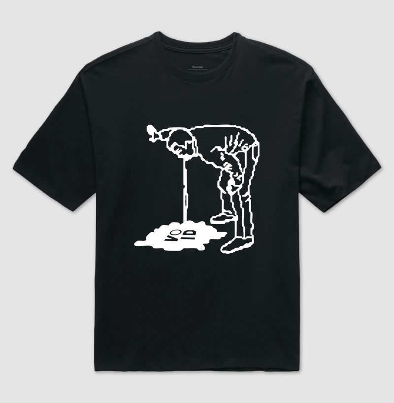 De Mal a Pior - Camiseta Oversized