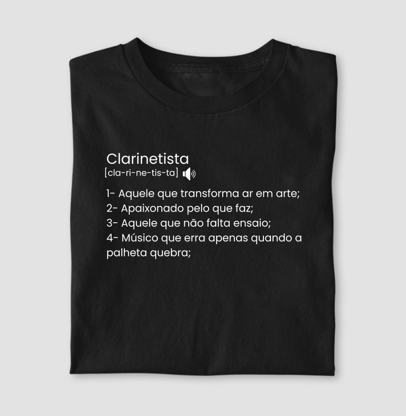 Definição Clarinetista