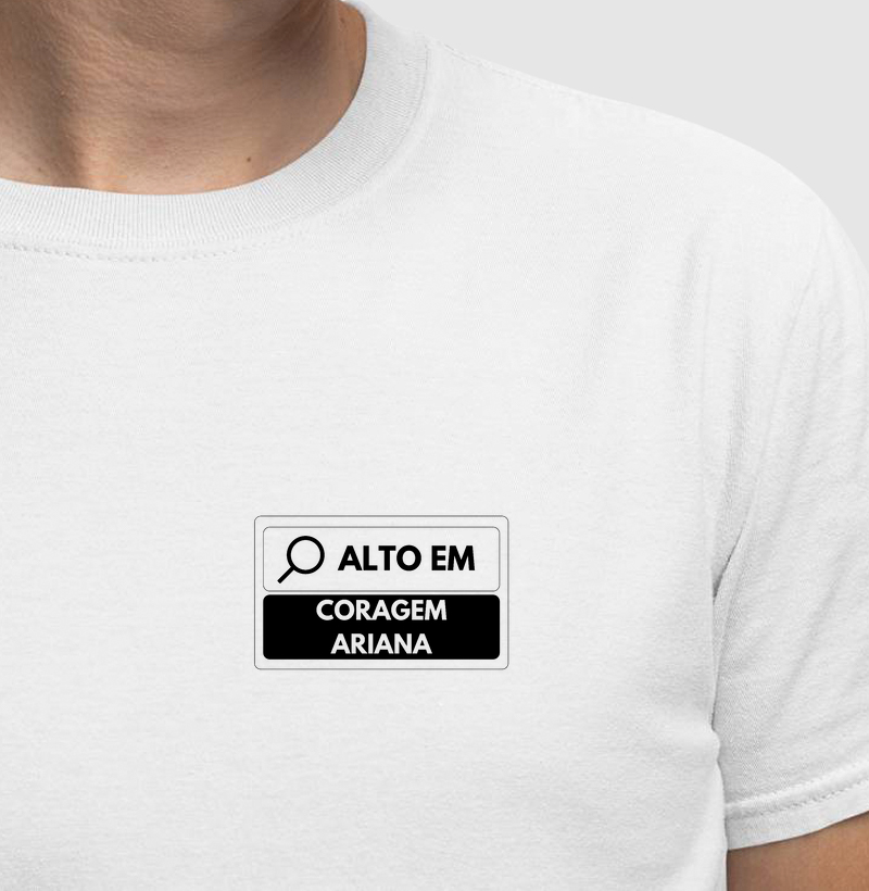 Alto em coragem ariana Áries