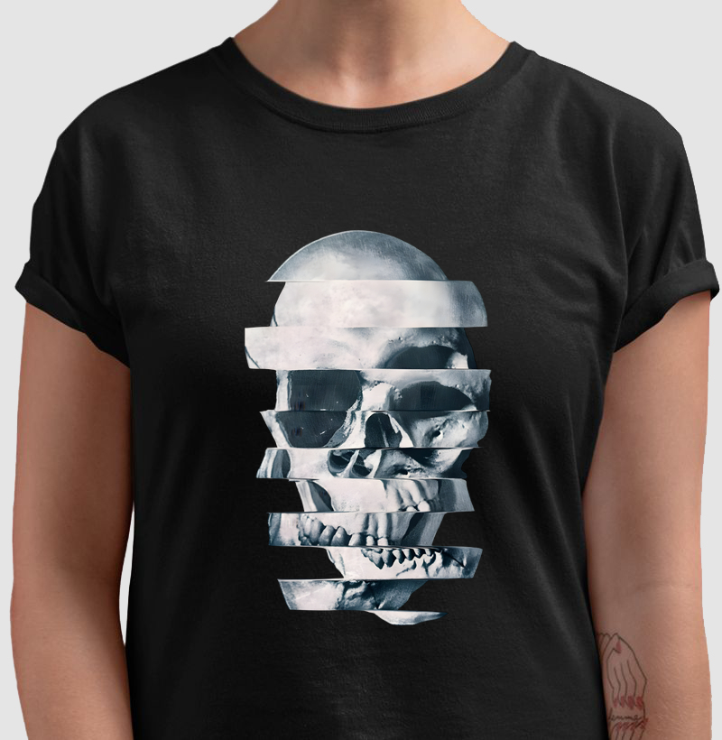 Camiseta Art Skull