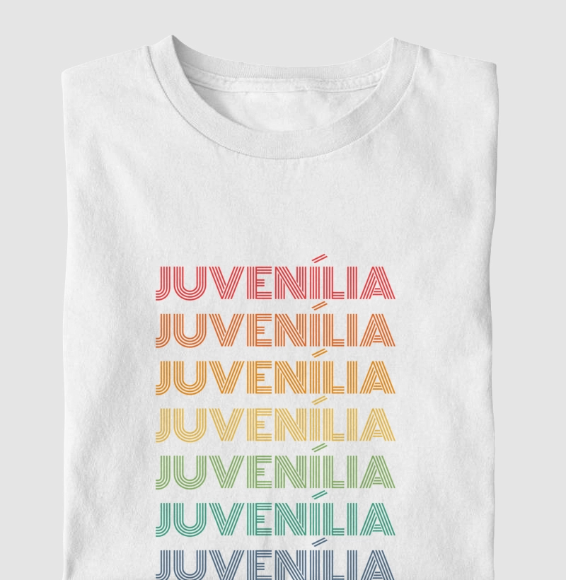 Juvenília Letreiro Retrô