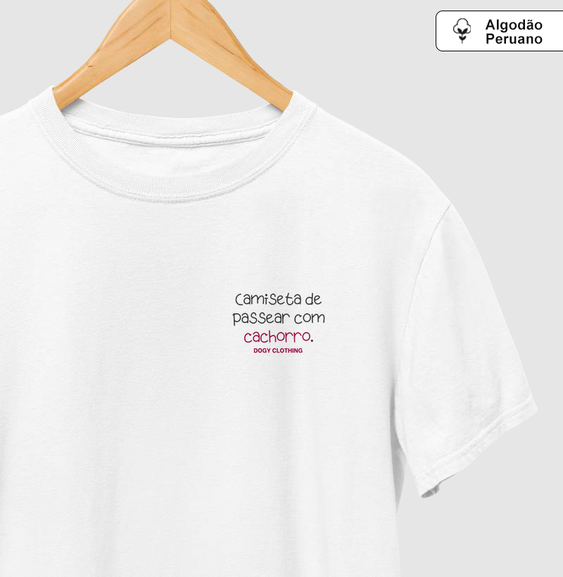 Camiseta de Passear com Cachorro