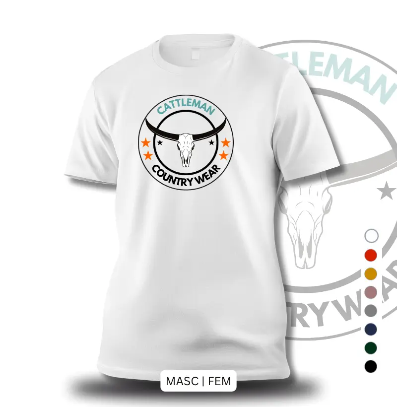 Camiseta LongHorn | Camise country