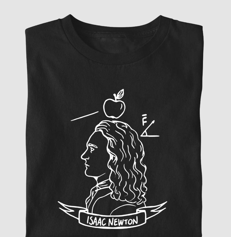 Isaac Newton Silhueta