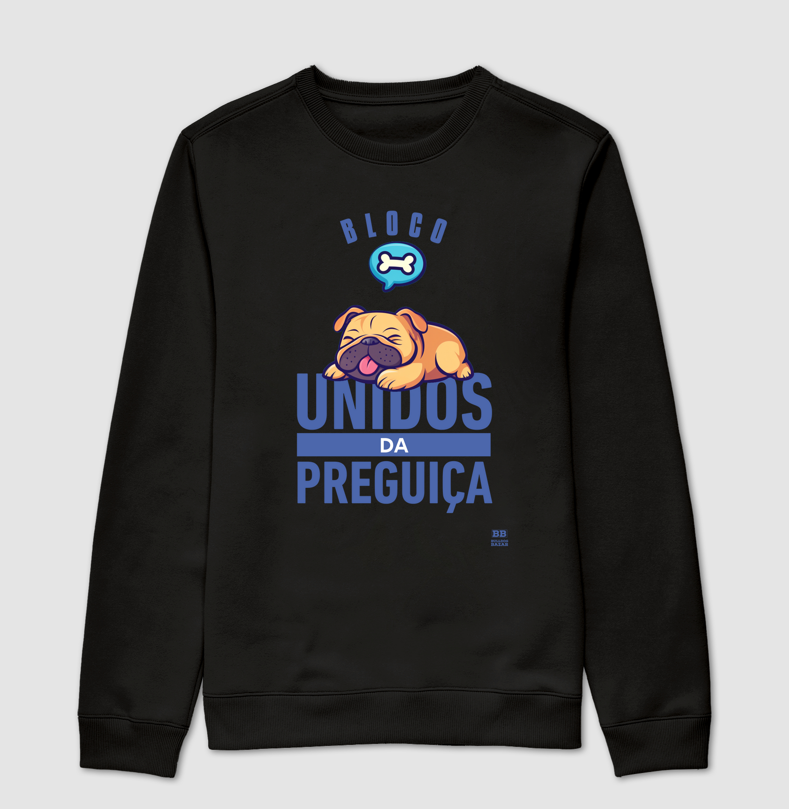 Camiseta Bulldog Ingles "Bloco"